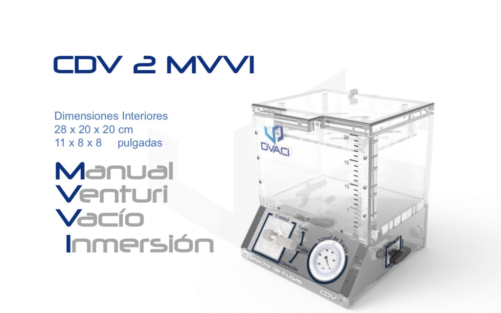 CDV2 Manual Venturi Vacio Inmersion