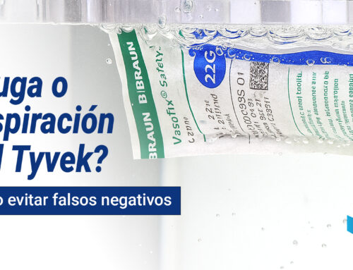 ASTM F2096: Ajuste recomendado en pruebas de fuga con Tyvek