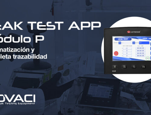 Aplicación Leak Test – Módulo P