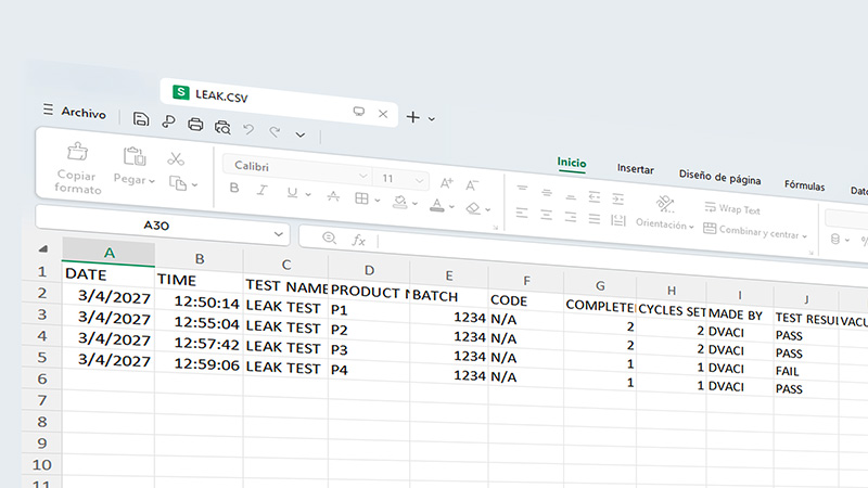 Leak-Test-App-exportacion-de-datos-a-Excel