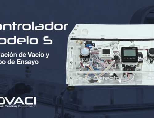Controlador Modelo S  Regulación de Vacío y Tiempo de Ensayo