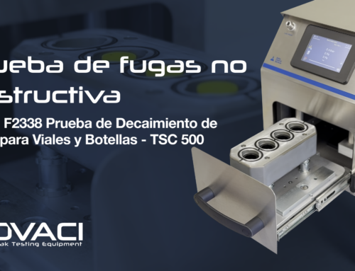 ASTM F2338 Prueba de Fugas para Viales y Botellas TSC 500