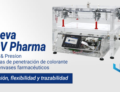 Nuevo CDV Pharma | Pruebas de penetración de colorantes, vacío y presión para envases farmacéuticos