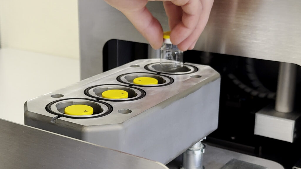 TSC 500 – Leak test up to four products at the same time