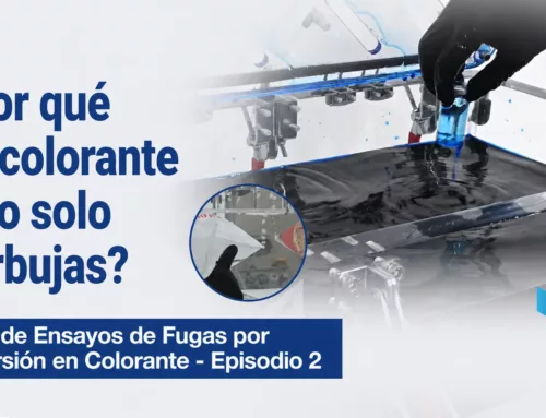 ¿Por qué un colorante y no solo burbujas? Prueba de Fuga por Inmersión Ep. 2