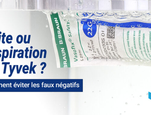 ASTM F2096 : Ajuster recommandé lors des essais de fuite avec Tyvek