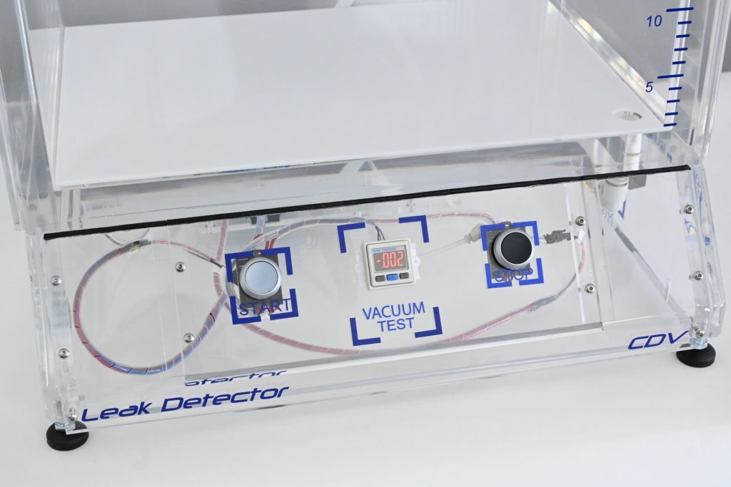 controle semi automatique version BT détecteur de fuite emballage