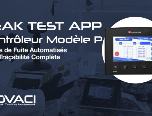Leak Test App – Contrôleur Modèle P