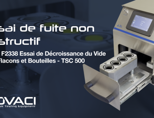 ASTM F2338 Essai de Fuite pour Flacons et Bouteilles TSC 500