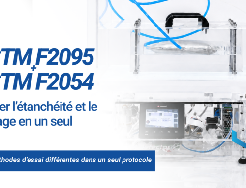 Test de pressurisation interne + test d’éclatement. Un seul protocole.