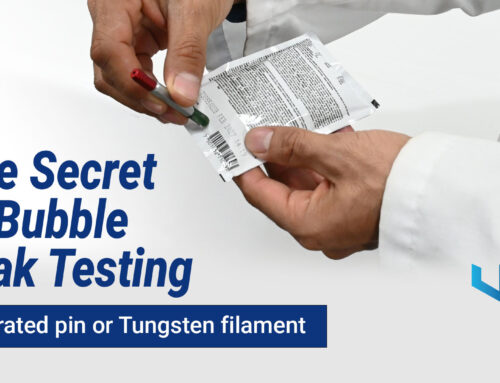 ASTM F2096: Control Sample with Calibrated Pin or Tungsten Filament