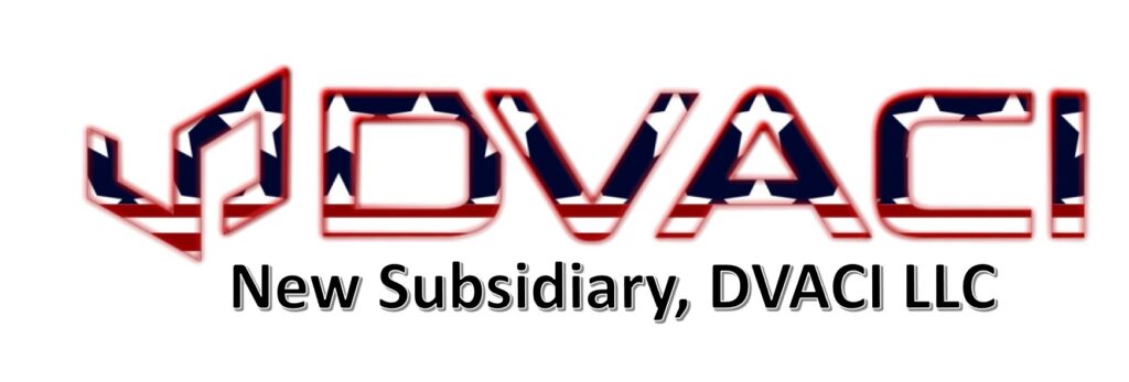 Logo DVACI USA for new subsidiary DVACI LLC in USA