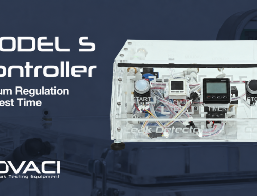Model S Controller  Vacuum Regulation and Test Time