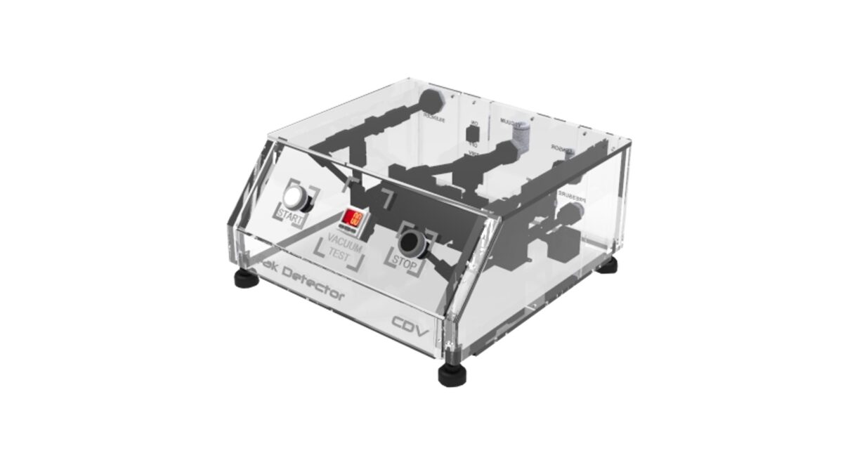 Vacuum and Pressure Control System for CDV Vacuum chamber Model S