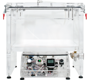 CDV vacuum chamber with semi-automatic control system