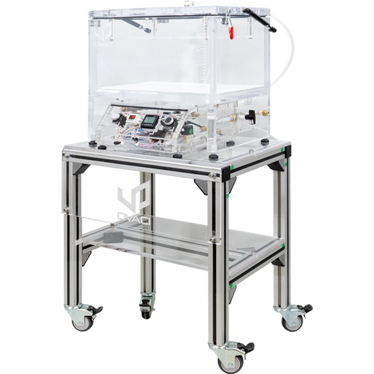 CDV FS floor-standing vacuum chamber with a semi-automatic control system for large packaging