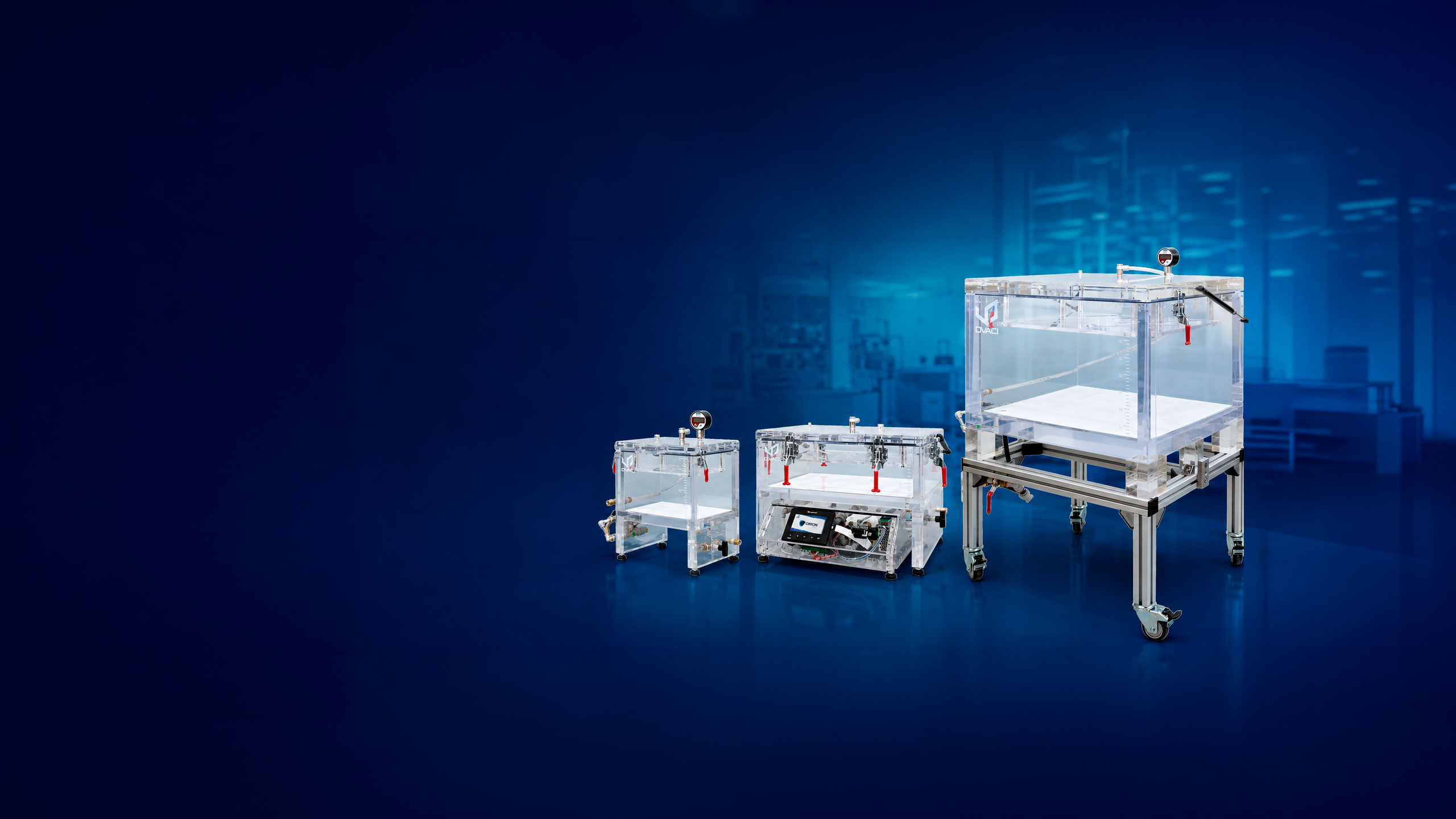 CDV Vacuum Chambers for Package Leak Testing