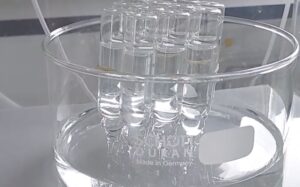 filling vials with an advanced vacuum chamber