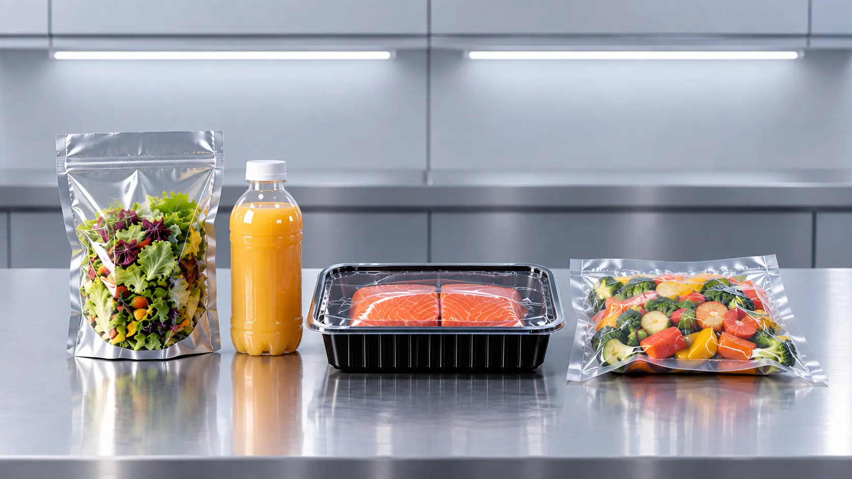 Vacuum leak testing for food and beverage packaging