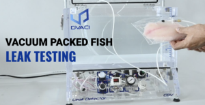 vacuum packed fish leak testing 2